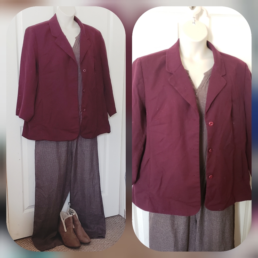 Wool blazer